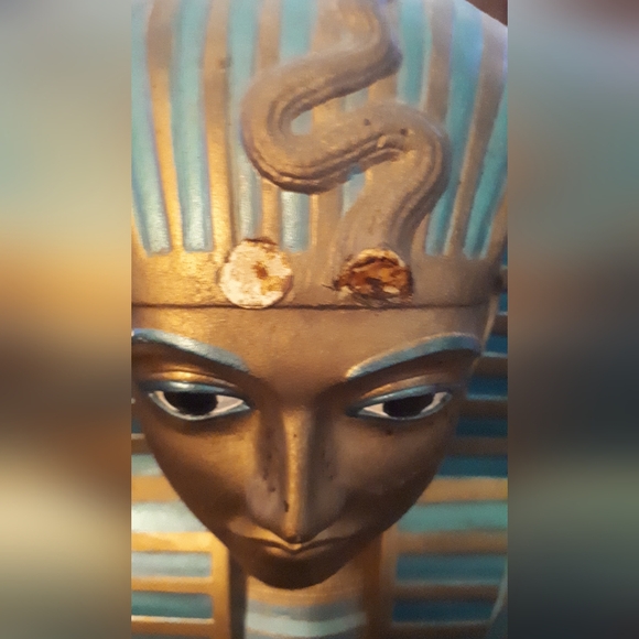 KING TUT! plaster bust - Picture 4 of 8